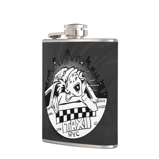 タクシガール フラスク (左)