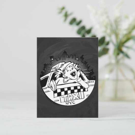 タクシガール ポストカード (スタンド正面)