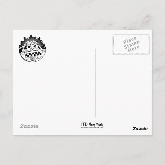 タクシガール ポストカード (裏面)