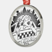 タクシガール メタルオーナメント (左)