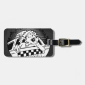 タクシガール ラゲッジタグ (正面横)