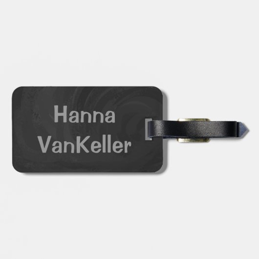 タクシガール ラゲッジタグ (裏面横)