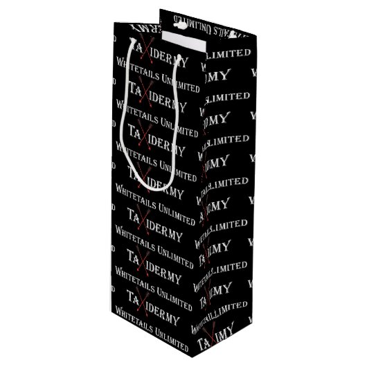 タクシデミー ロゴ ワインギフトバッグ (正面アングル)