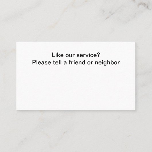 タクシモダンー運転市営タクシー 名刺 (裏面)