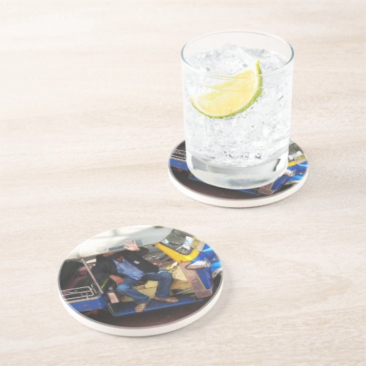 タクシーで行こうか? コースター (側面)