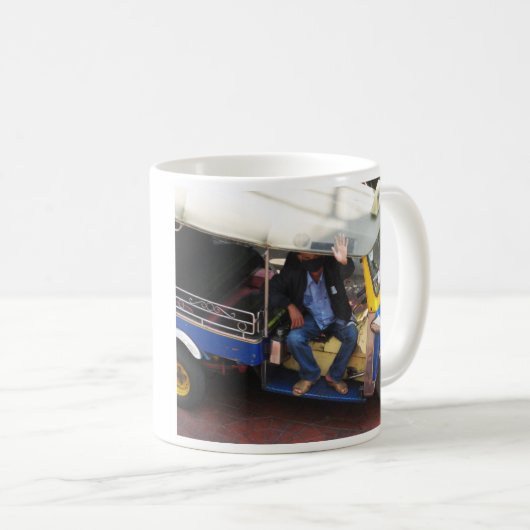 タクシーで行こうか? コーヒーマグカップ (正面右)