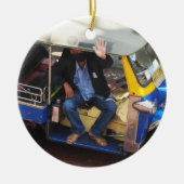 タクシーで行こうか? セラミックオーナメント (正面)