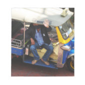 タクシーで行こうか？ ノートパッド (正面)