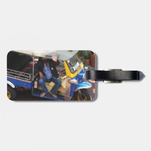 タクシーで行こうか？ ラゲッジタグ (裏面横)