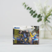 タクシーで行こうか？ 名刺 (スタンド正面)