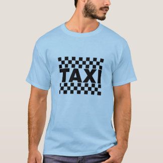 タクシーで～タクシーでタクシーに乗る～レンタカー Tシャツ
