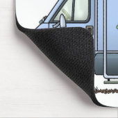 タクシーのキャンピングカーRVのマウスパッドに マウスパッド (コーナー)