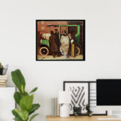 タクシーのタクシー、c.1908-10 ポスター (ホームオフィス)