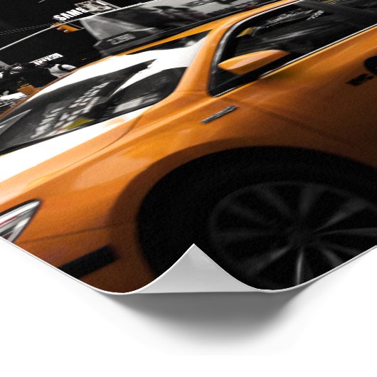 タクシーのニューヨーク市のポスター ポスター (角)