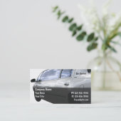 タクシーのリムジンの名刺 名刺 (スタンド正面)