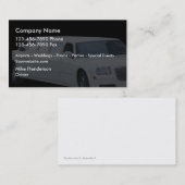 タクシーのリムジン 名刺 (正面/裏面)