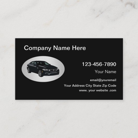 タクシーの乗り物相乗り 名刺 (正面)