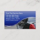 タクシーの名刺 名刺 (正面)