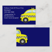 タクシーの名刺 名刺 (正面/裏面)