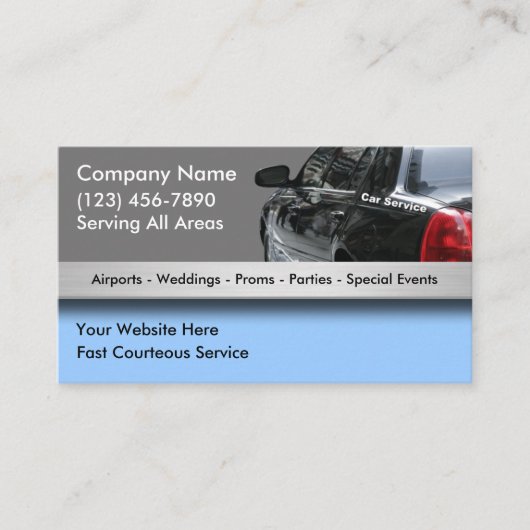 タクシーの名刺 名刺 (正面)