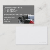 タクシーの名刺 名刺 (正面/裏面)