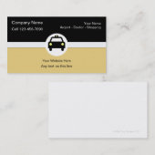 タクシーの名刺 名刺 (正面/裏面)