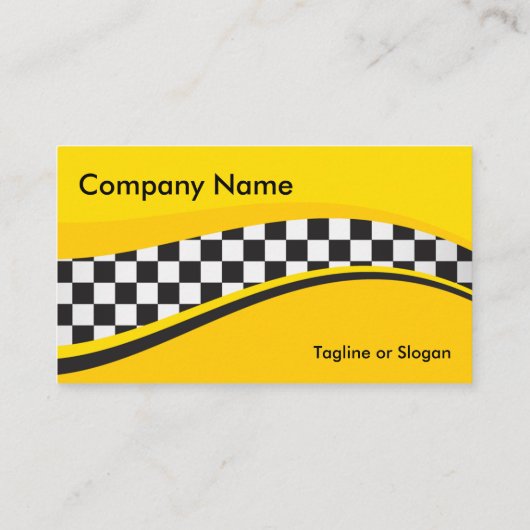 タクシーの波 名刺 (裏面)