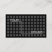 タクシーの運転手かタクシーの運転手か 名刺 (正面)