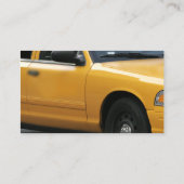 タクシーの運転者の名刺 名刺 (裏面)