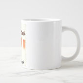 タクシーを呼ぼう！NYCイェローキャブポスター ジャンボコーヒーマグカップ (右)