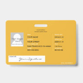 タクシーサービス バッジ (裏面)