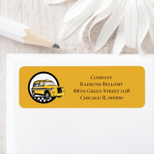 タクシーサービス ラベル (インサイチュ)