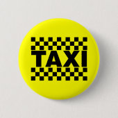 タクシータクシーのタクシーの求人 缶バッジ (正面)