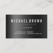 タクシータクシータクシーLux車の運転機移動オンライン賃貸料 名刺 (裏面)