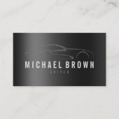 タクシータクシータクシーLux車の運転機移動オンライン賃貸料 名刺 (正面)