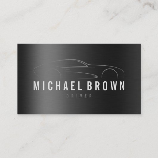 タクシータクシータクシーLux車の運転機移動オンライン賃貸料 名刺 (正面)