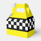 タクシーチェックストライプパターン フェイバーボックス (裏面サイド)