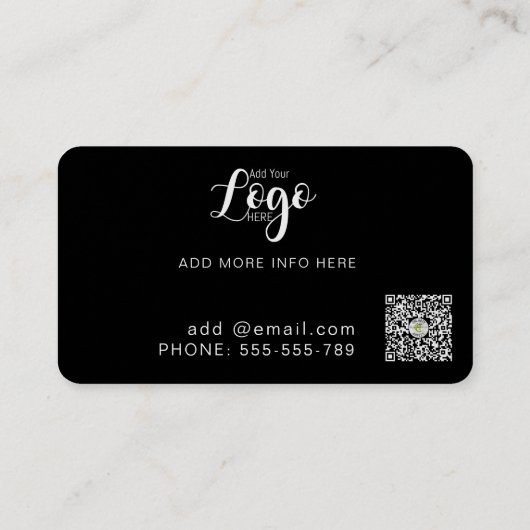 タクシーモダンスタイリッシュエクスプレクティブ車サービス 名刺 (裏面)