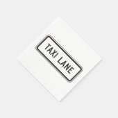 タクシーレーンサイン紙ナプキンス スタンダードカクテルナプキン (角)