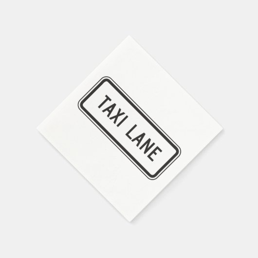 タクシーレーンサイン紙ナプキンス スタンダードカクテルナプキン (角)