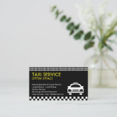 タクシー乗り場/運転手、料金表 名刺 (スタンド正面)