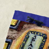 タクシー🚕乗り ビーチタオル (インサイチュ)