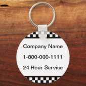 タクシー会社キーチェーン キーホルダー (正面)