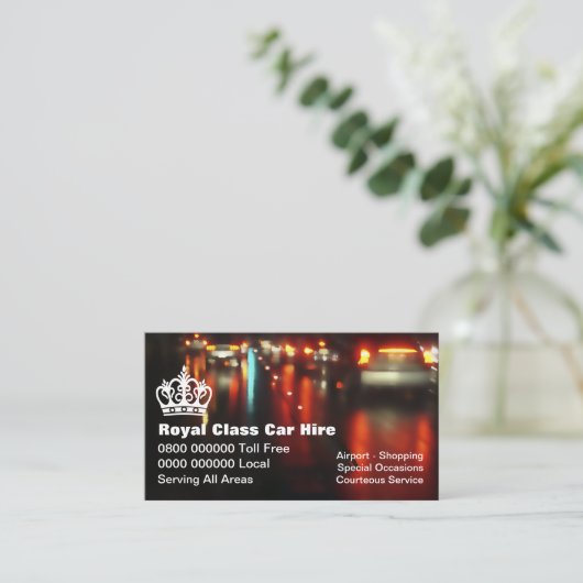 タクシー名刺 名刺 (スタンド正面)