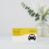 タクシー名刺 名刺 (スタンド正面)