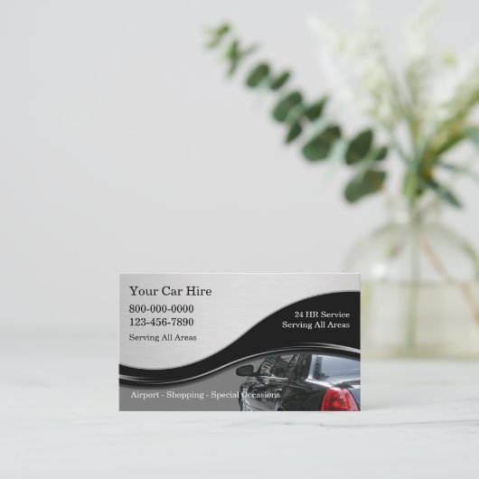 タクシー名刺 名刺 (スタンド正面)