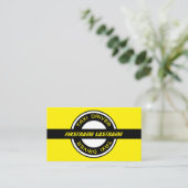 タクシー実在運転手タクシー運転手イエロータクシー 名刺 (スタンド正面)