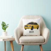 タクシー漫画イラストレーション クッション (椅子)