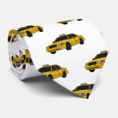 タクシー漫画イラストレーション ネクタイ (ロール)