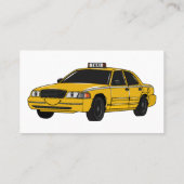 タクシー漫画イラストレーション 名刺 (裏面)